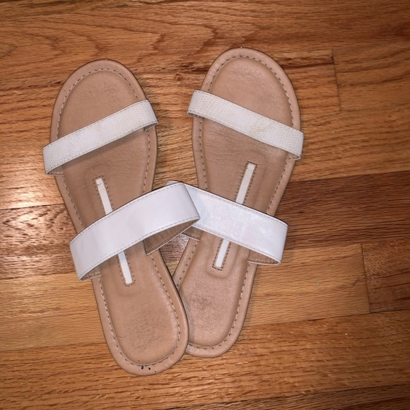 white Sandals - Picture 1 of 3